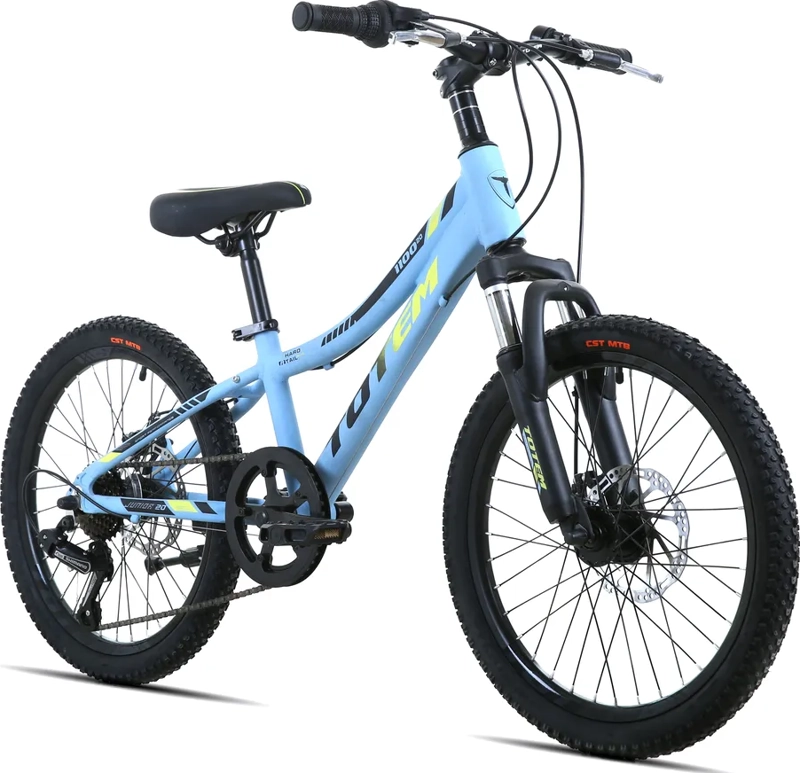 BICICLETA TOTEM MTB ARO 20 MODELO 1100 CELESTE XS - 5