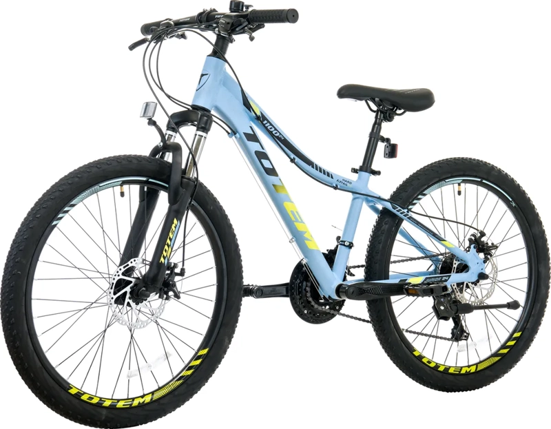 BICICLETA MTB ARO 24 MODELO 1100 COLOR CELESTE AZUL 12 ' - 4