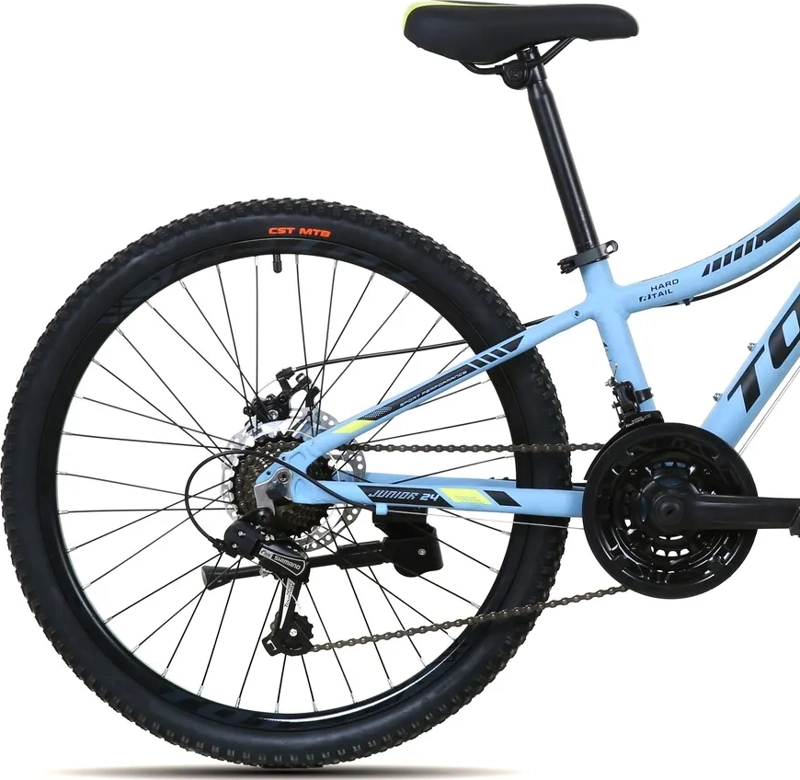 BICICLETA MTB ARO 24 MODELO 1100 COLOR CELESTE AZUL 12 ' - 6