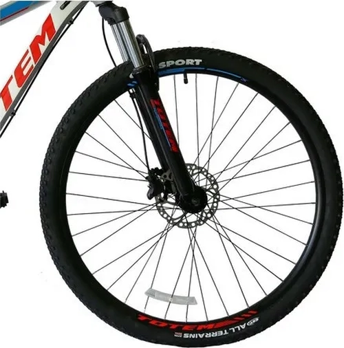 BICICLETA TOTEM W790 MTB 27.5 24 VELOCIDADES GRIS ADULTOS - 2