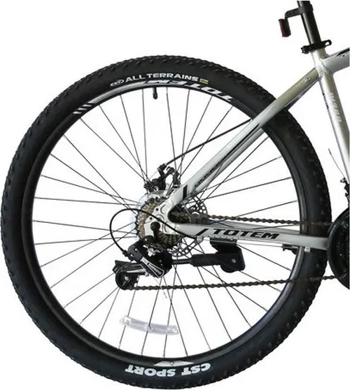 BICICLETA MTB TOTEM MODELO W760 ARO 29 TALLA 17/19 GRIS - 3