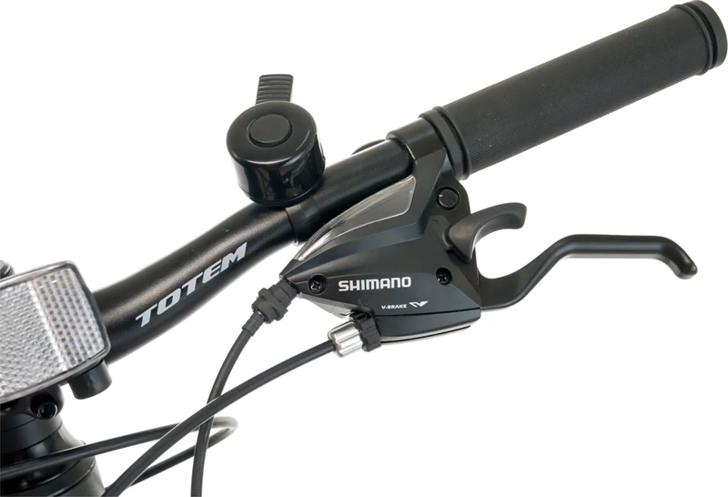 BICICLETA TOTEM MTB ARO 26 MODELO Y660 COLOR NEGRO - 4