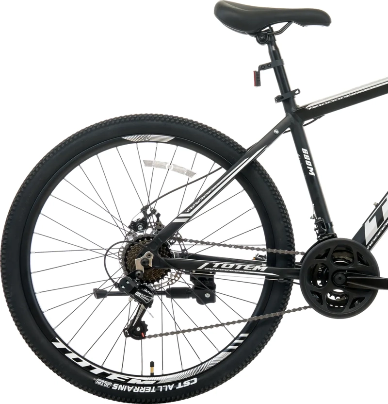 BICICLETA TOTEM MTB ARO 26 MODELO Y660 COLOR NEGRO - 5