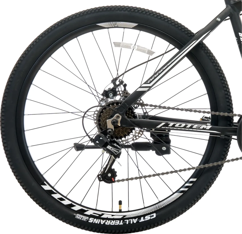 BICICLETA TOTEM MTB ARO 26 MODELO Y660 COLOR NEGRO - 6