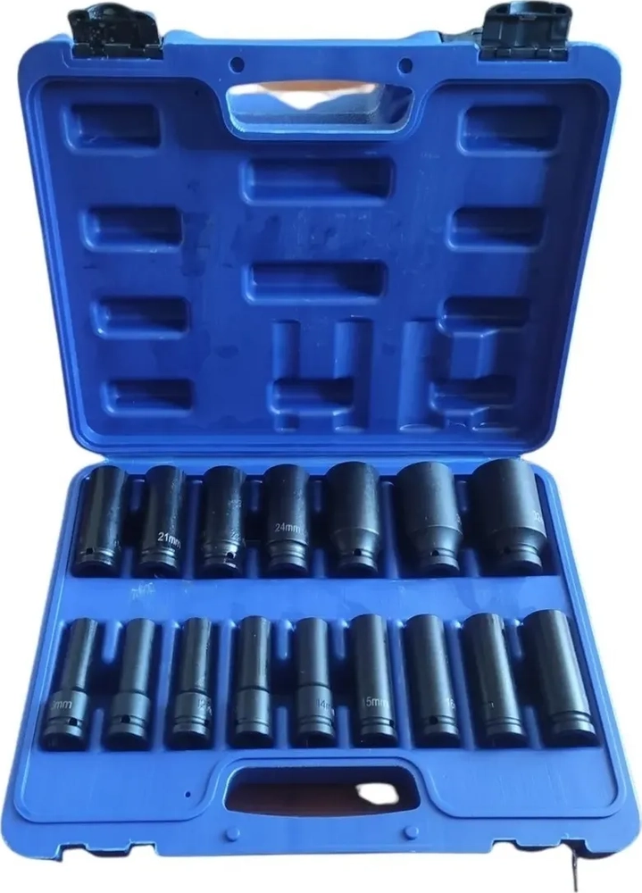 SET DE DADOS DE IMPACTO DE 16 PCS LARGOS DESDE LA 10-32MM XL - 1