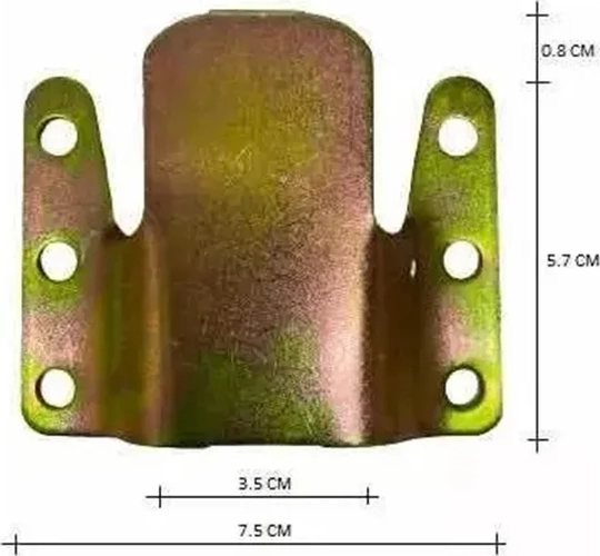 HERRAJE PARA UNION DE SOFA Y MUEBLES, PACK 20 UN + TORNILLOS - 2