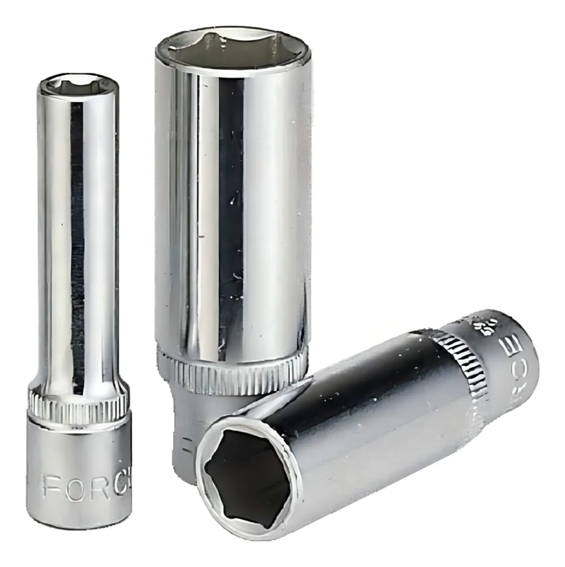 JUEGO DADO 1/4'' 5/32'' - 9/16'' LARGO HEX. (21110D-5) FORCE COLOR IMAGEN - 1