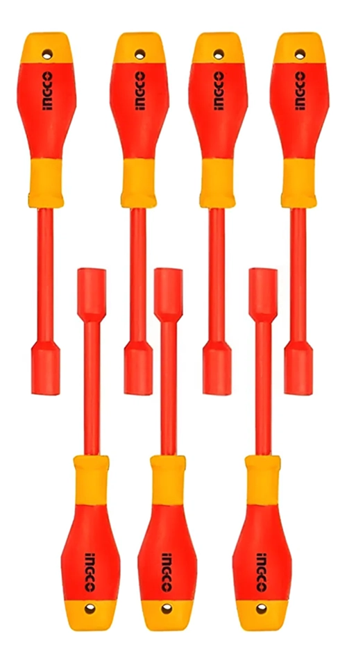 SET DESTORNILLADORES DADO HEXAGONAL AISLADO 7 PIEZAS INGCO - 2