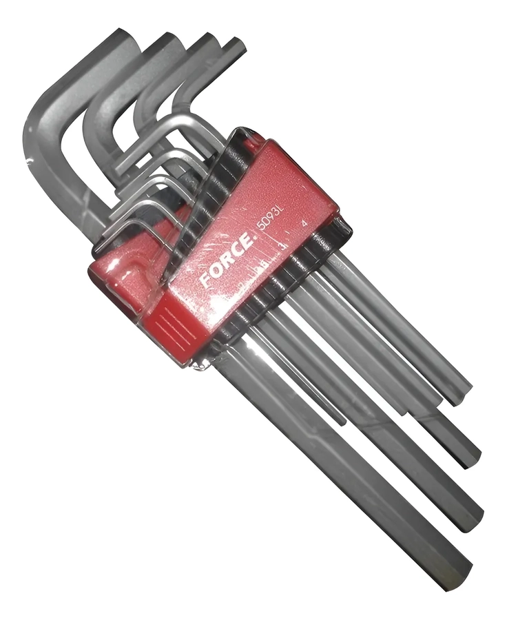 JUEGO DE LLAVES TORX T10-T50 9 PZAS. (5098), FORCE - 1