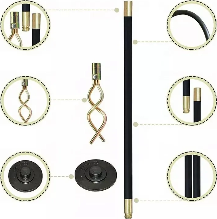 SET VARILLAS DESTAPA ALCANTARILLADO INDUSTRIAL 9 MTS - 5