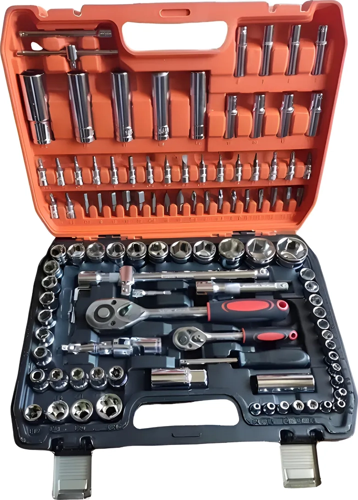 CAJA SET D HERRAMIENTAS D 172 PCS CR-V ESENCIAL ALTA CALIDAD - 1