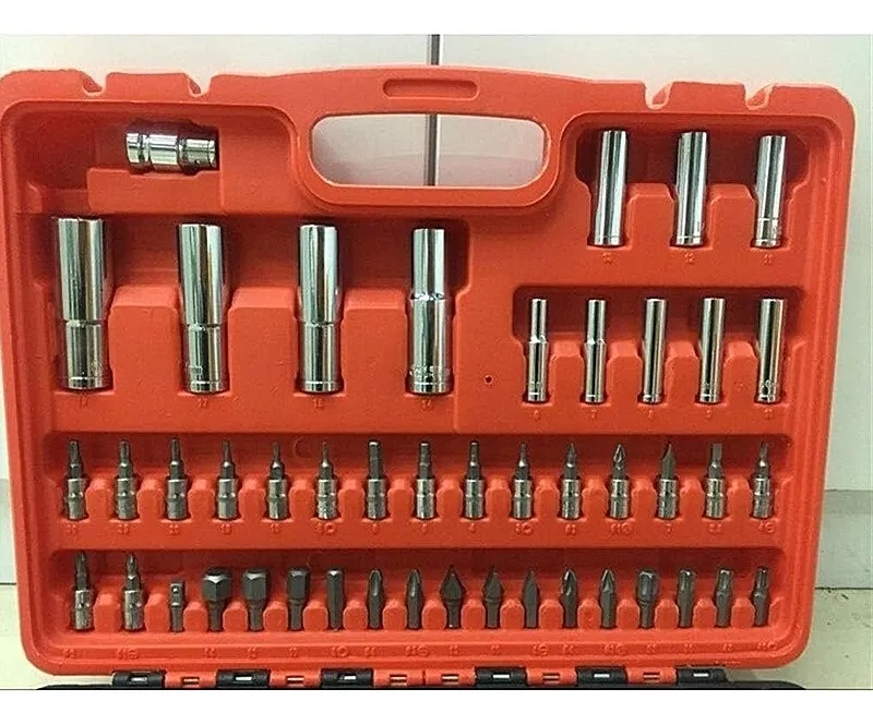 SET CAJA DE DADOS JUEGO HERRAMIENTAS 94 PIEZAS - 1