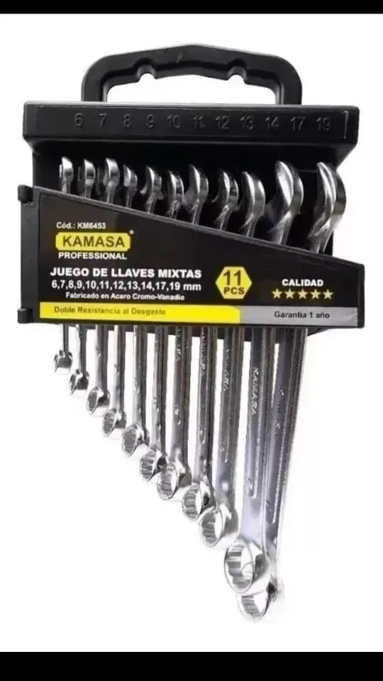 SET LLAVE PUNTA CORONA Y JUEGO DADOS HERRAMIENTAS MECANICAS - 1