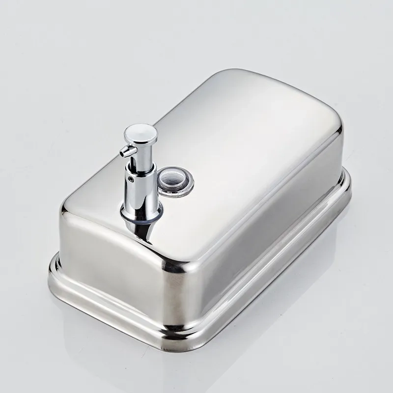 500ML INOX DISPENSADOR JABON / ALCOHOL GEL - 3