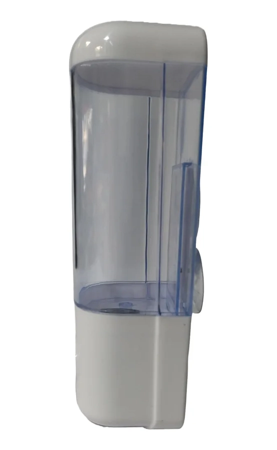 PACK 10 UN DISPENSADOR DE JABON LAVALOZA ALCOHOL GEL 500 ML BLANCO - 2