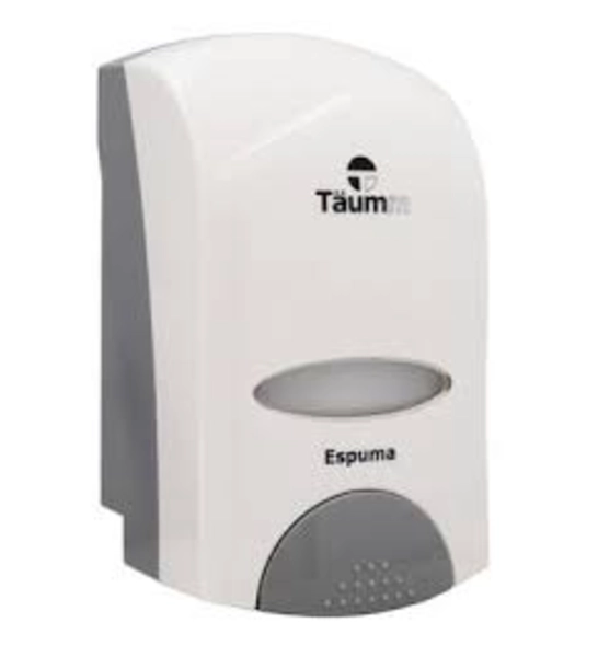 DISPENSADOR JABON LIQUIDO AL MURO 500 ML PLASTICO COLOR BLANCO SPRAY - 2