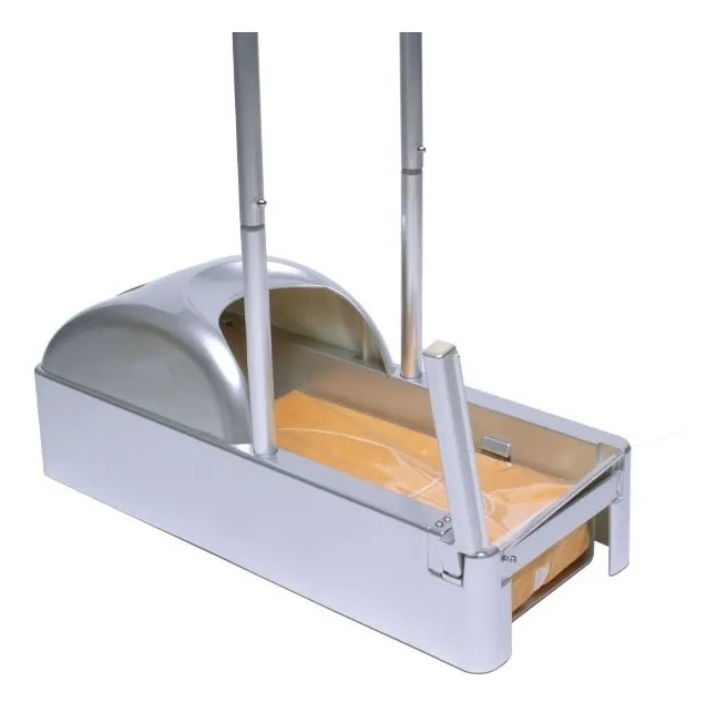 DISPENSADOR AUTOMATICO CUBRE CALZADO + 2 ROLLOS REPUESTO - 3