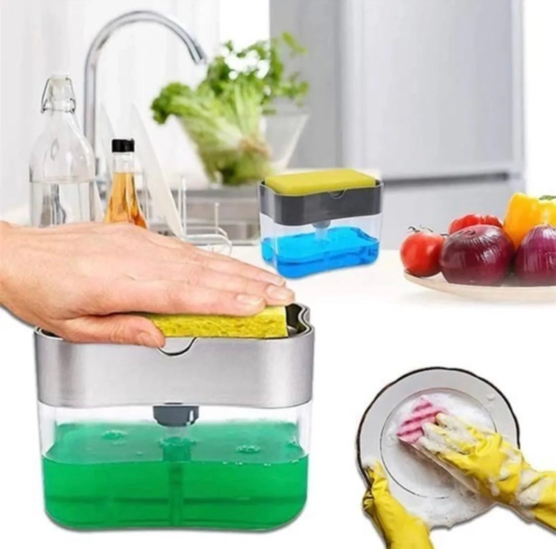 DISPENSADOR 2 EN 1 PARA LAVA LOZA. - 3