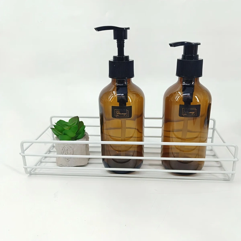 DISPENSADOR DE JABON, VIDRIO COLOR MOD 93 - 3