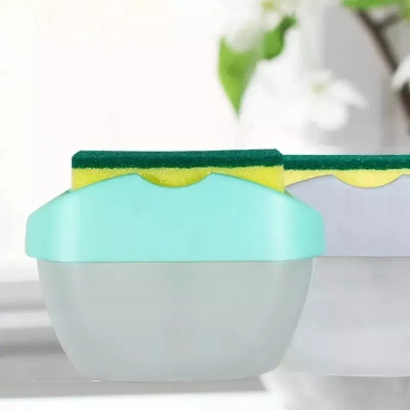 DISPENSADOR DE JABON LIQUIDO + ESPONJA COCINA LAVALOZA - 3