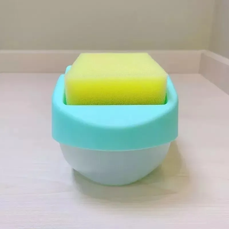 DISPENSADOR DE JABON LIQUIDO + ESPONJA COCINA LAVALOZA - 4