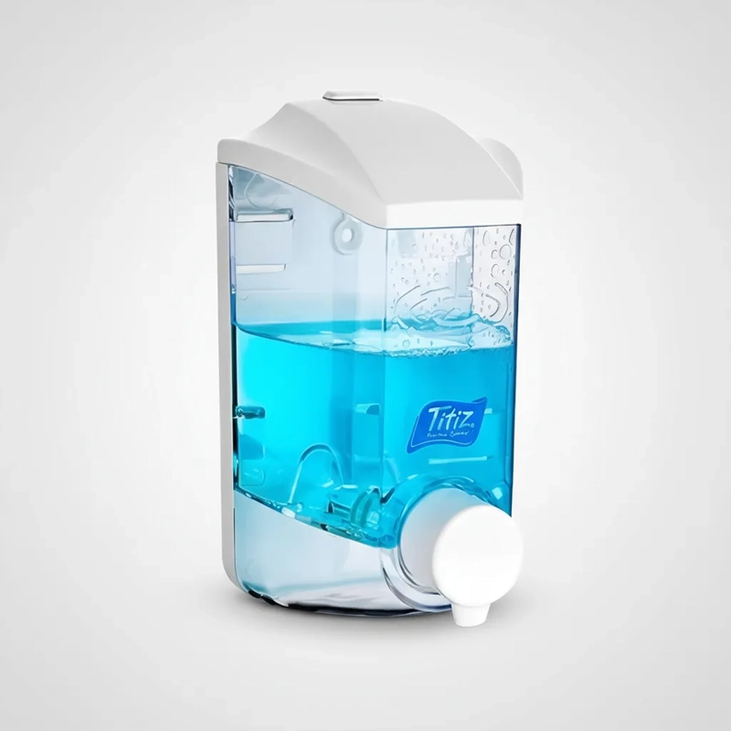 DISPENSADOR ALCOHOL GEL - JABON LIQUIDO 1000ML(1LITRO) TITIZ - 2