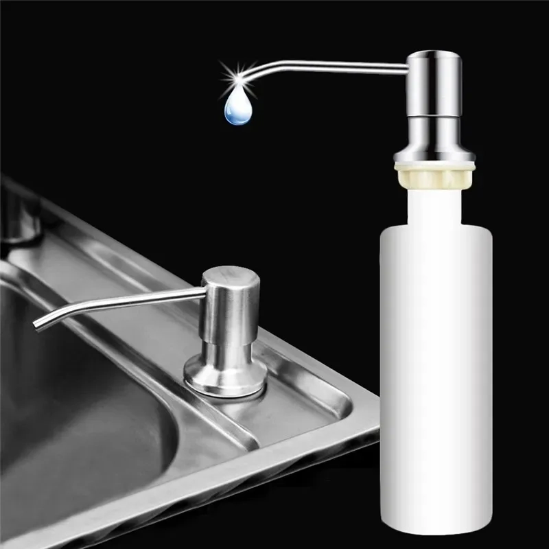 DISPENSADOR JABON DETERGENTE LIQUIDO LAVAPLATOS LAVAMANOS DK - 1