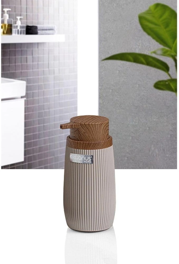 DISPENSADOR JABON ALCOHOL GEL 400ML DECORATIVO CERAMICA - 3