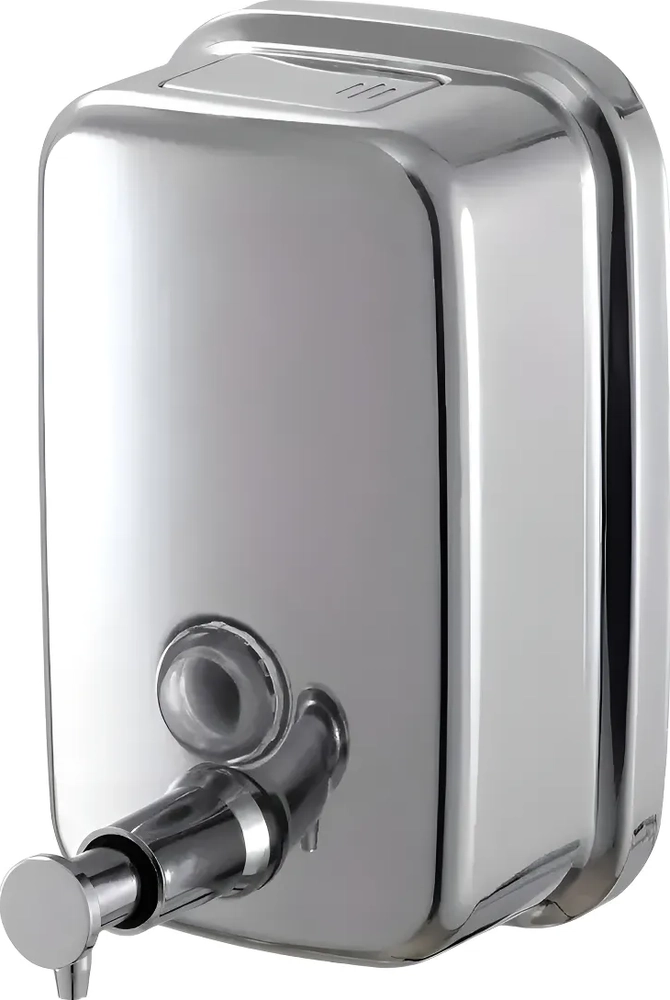 JABONERA DISPENSADOR GEL 1L PREMIUM ACERO INOX RELLENABLE COLOR METALICO - 5