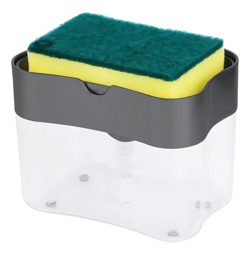 DISPENSADOR JABON AUTOMATICO BOMBA DETERGENTE LAVALOZA COLOR BLANCO - 4