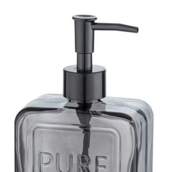 DISPENSADOR JABON ALCOHOL GEL 350ML PLASTICO PURE SOAP - 2