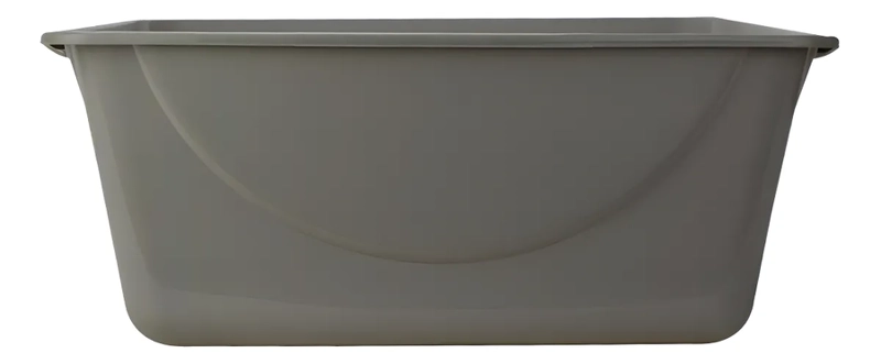 ARENERO PARA GATO JUMBO PETMATE MASCOTAS SANITARIO HIGIENE COLOR GRIS - 1