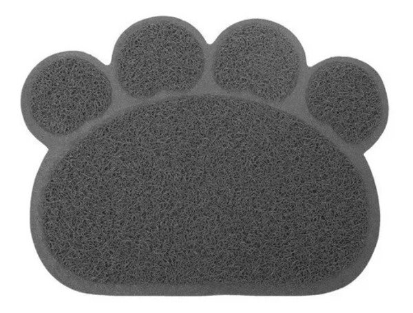 ALFOMBRA SANITARIA PARA ARENERO MAT TAPETE GATO 57X37 GRIS - 4