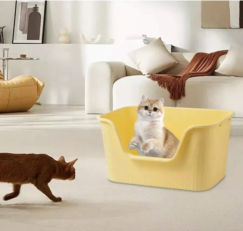 ARENERO DE GATOS XL BANDEJA SANITARIA DE MASCOTAS CON PALA - 1