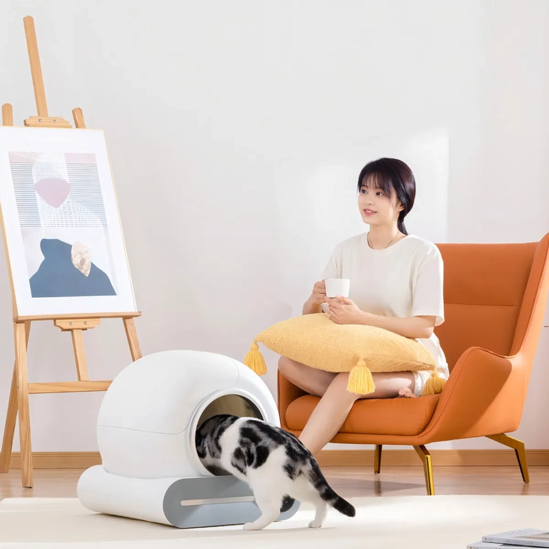 ARENERO AUTOMATICO PARA GATOS CON CONEXION WIFI - 4