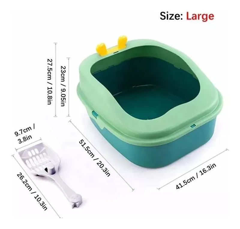 ARENERO ABIERTO GRANDE PARA MASCOTAS - GATOS - 2