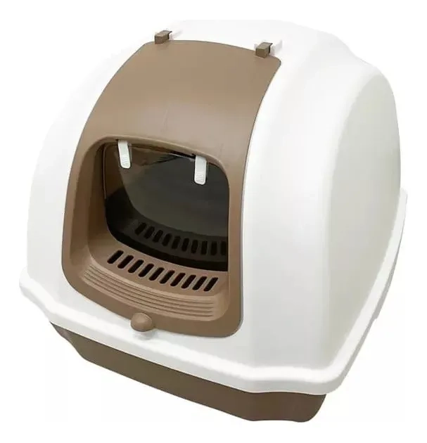 ARENERO PARA GATOS GRANDE 50,5CM 44,5CM X 40CM CAJA DE ARENA VARIOS - 2