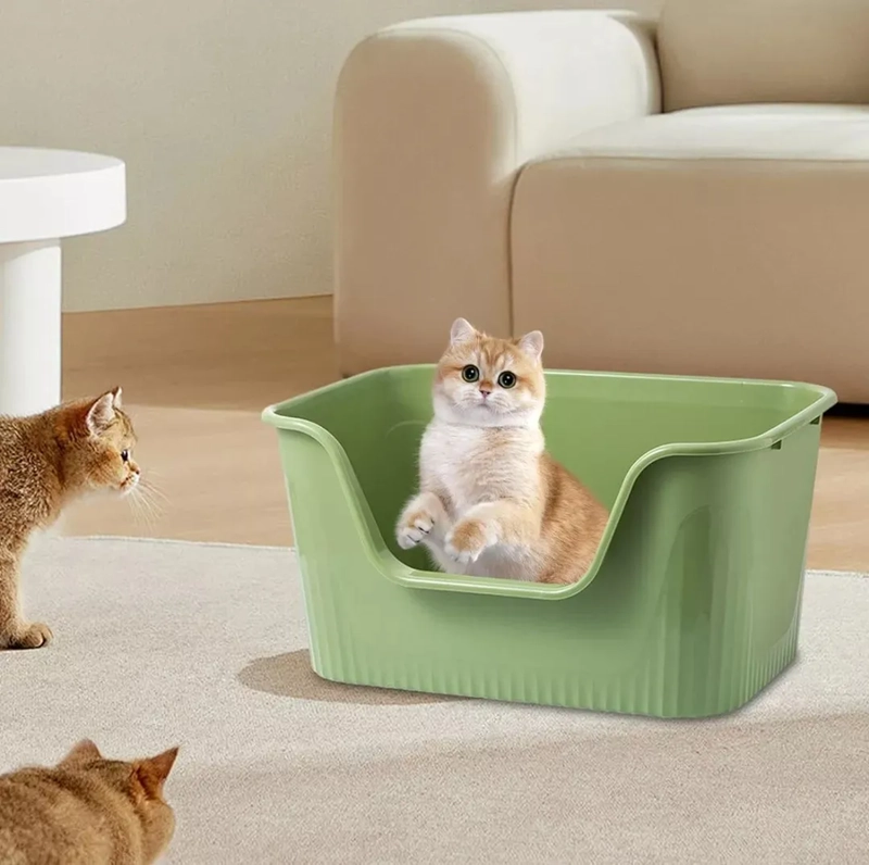 CAJA DE ARENA GIGANTE PARA GATOS - SANITARIO XXL - 1