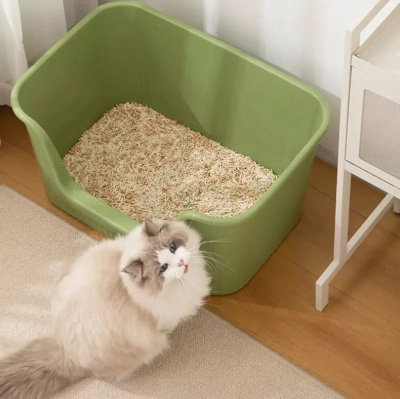 CAJA DE ARENA GIGANTE PARA GATOS - SANITARIO XXL - 3