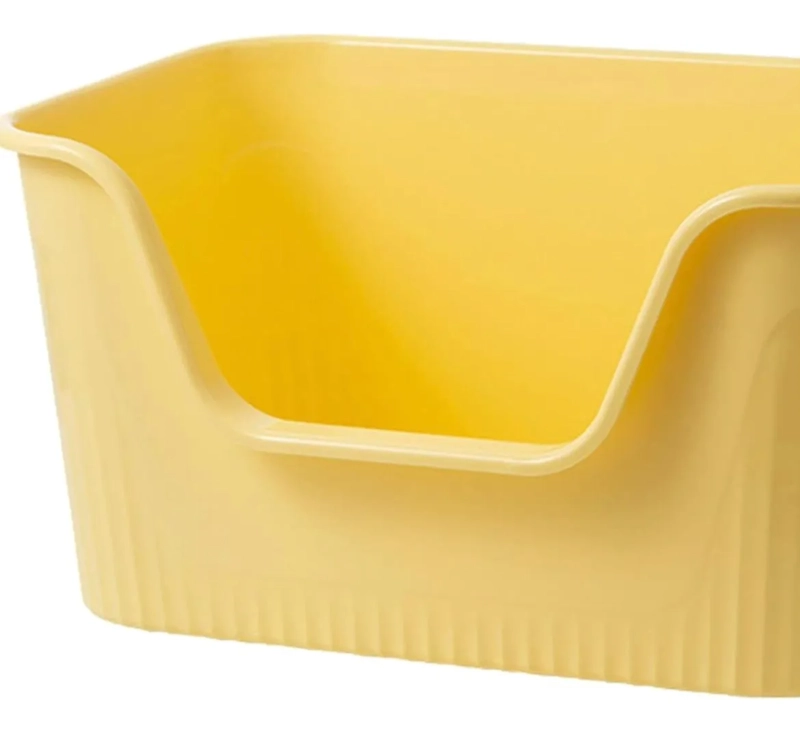 ARENERO PARA GATOS EXTRA GRANDE XXL ABIERTO + PALA AMARILLO - 2