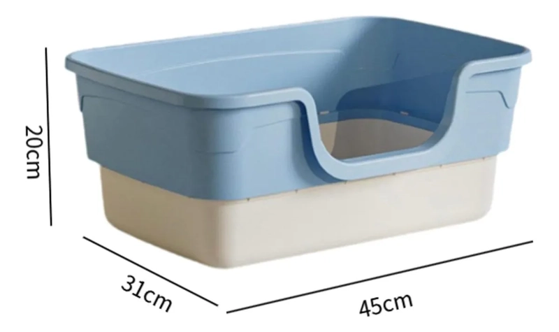 ARENERO ABIERTO BAÑO SANITARIO PARA GATOS CON PALA - 2