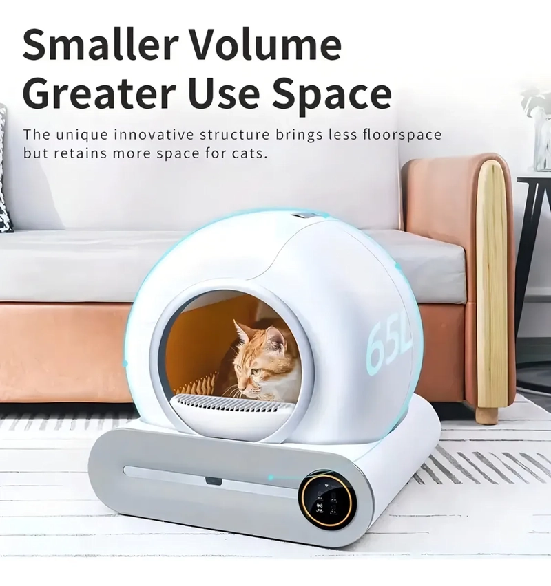 ARENERO ROBOT AUTOMATICO PARA GATOS 2.0 WIFI COLOR BLANCO GENERAC - 2