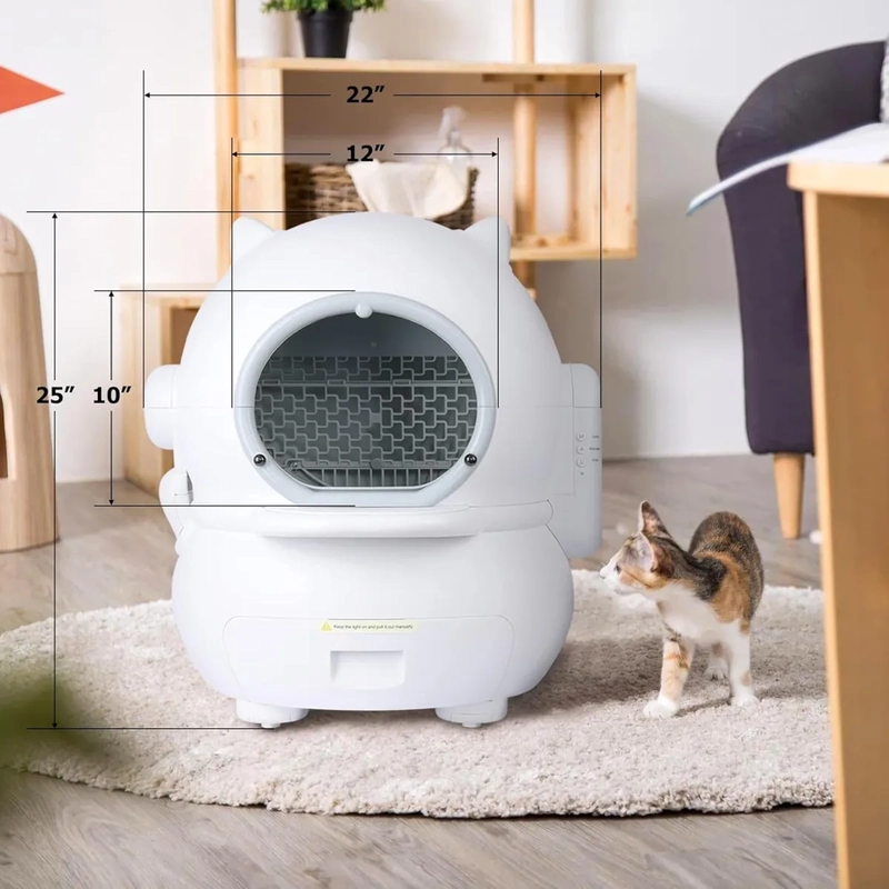 ARENERO AUTOLIMPIANTE MODERNO Y GRANDE PARA GATOS - 3