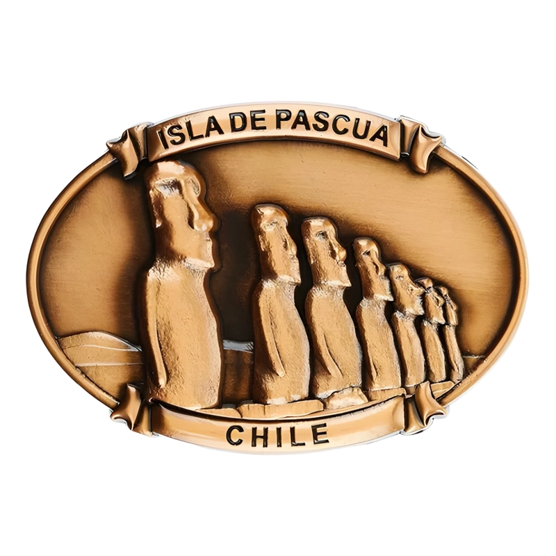 PACK 5 IMANES SOUVENIR CHILE COBRE #3 - 1