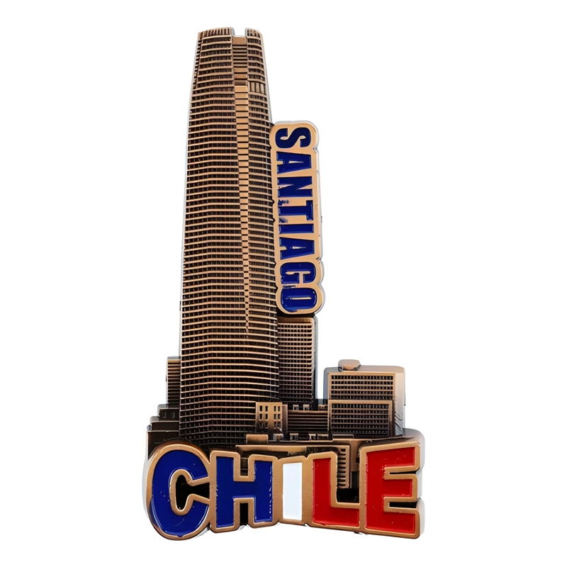 PACK 5 IMANES SOUVENIR CHILE COBRE #3 - 4