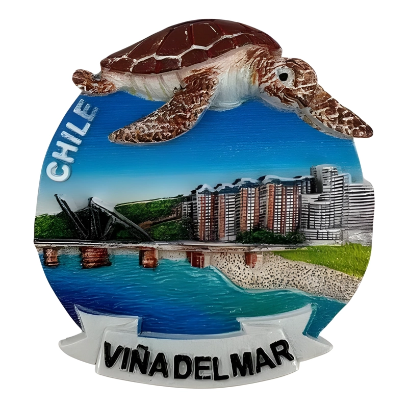 PACK 12 IMANES SOUVENIR CHILE SURTIDO - 4