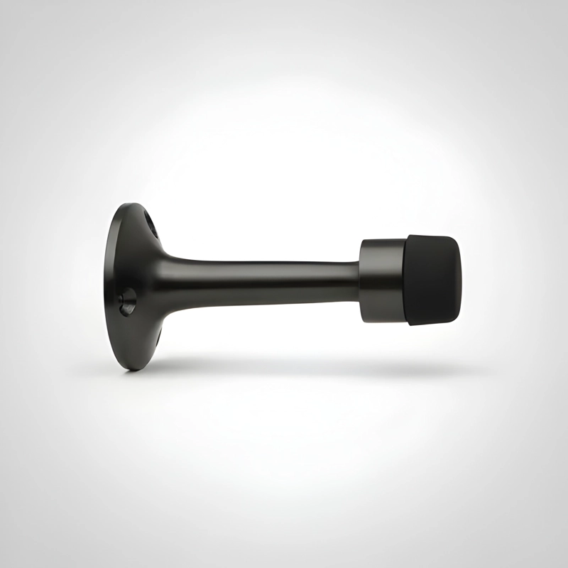 TOPE DE PUERTA RECTO NEGRO MATE - 3