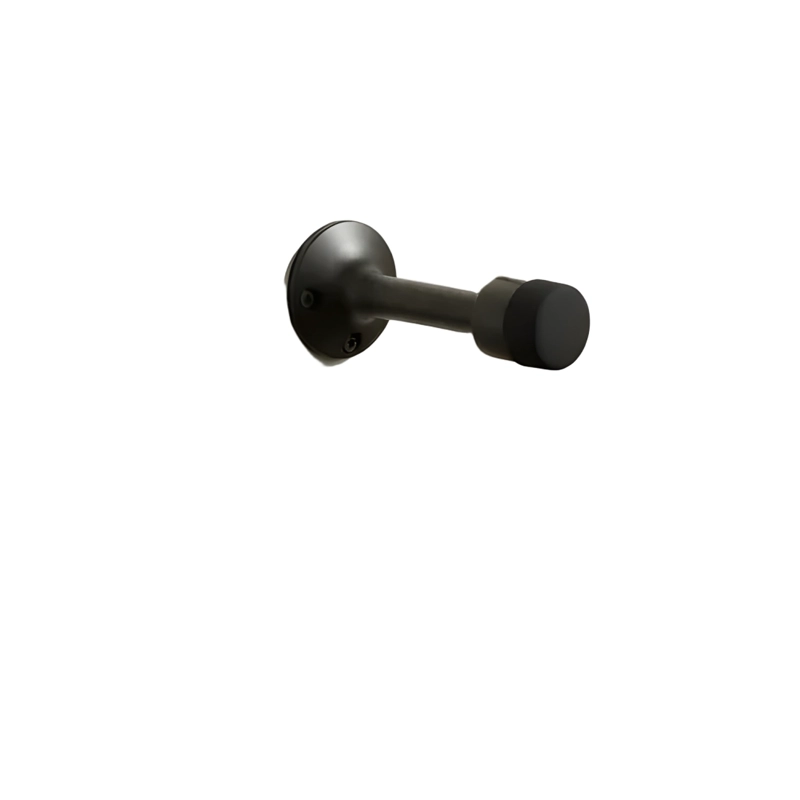 TOPE DE PUERTA RECTO NEGRO MATE - 4