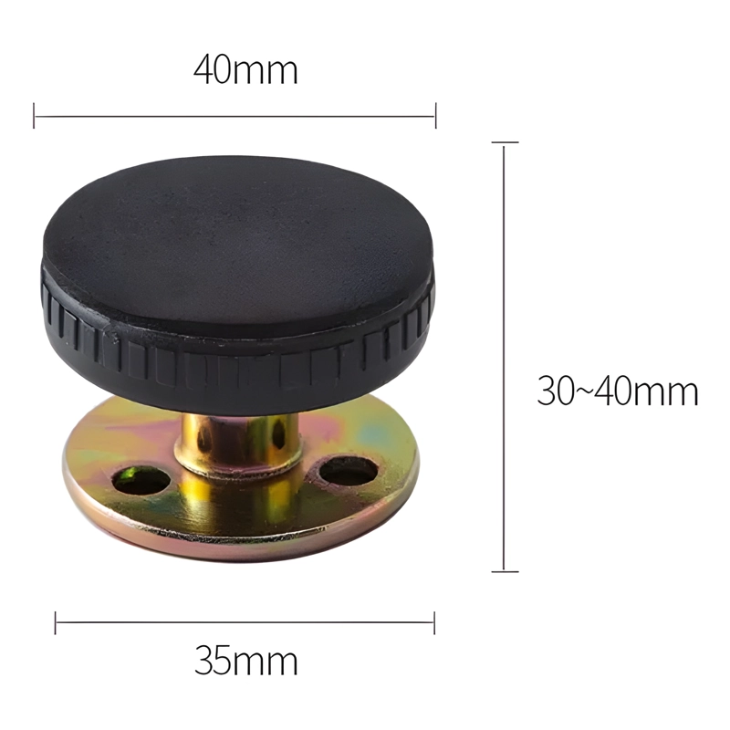 PACK 2 TOPES ANTIVIBRACION PARA MUEBLE NEGRO #2 - 3
