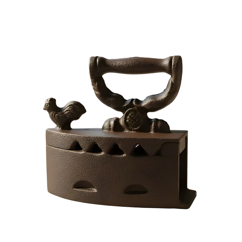 TOPE TRABA PARA PUERTA HIERRO FUNDIDO MARRON - 2